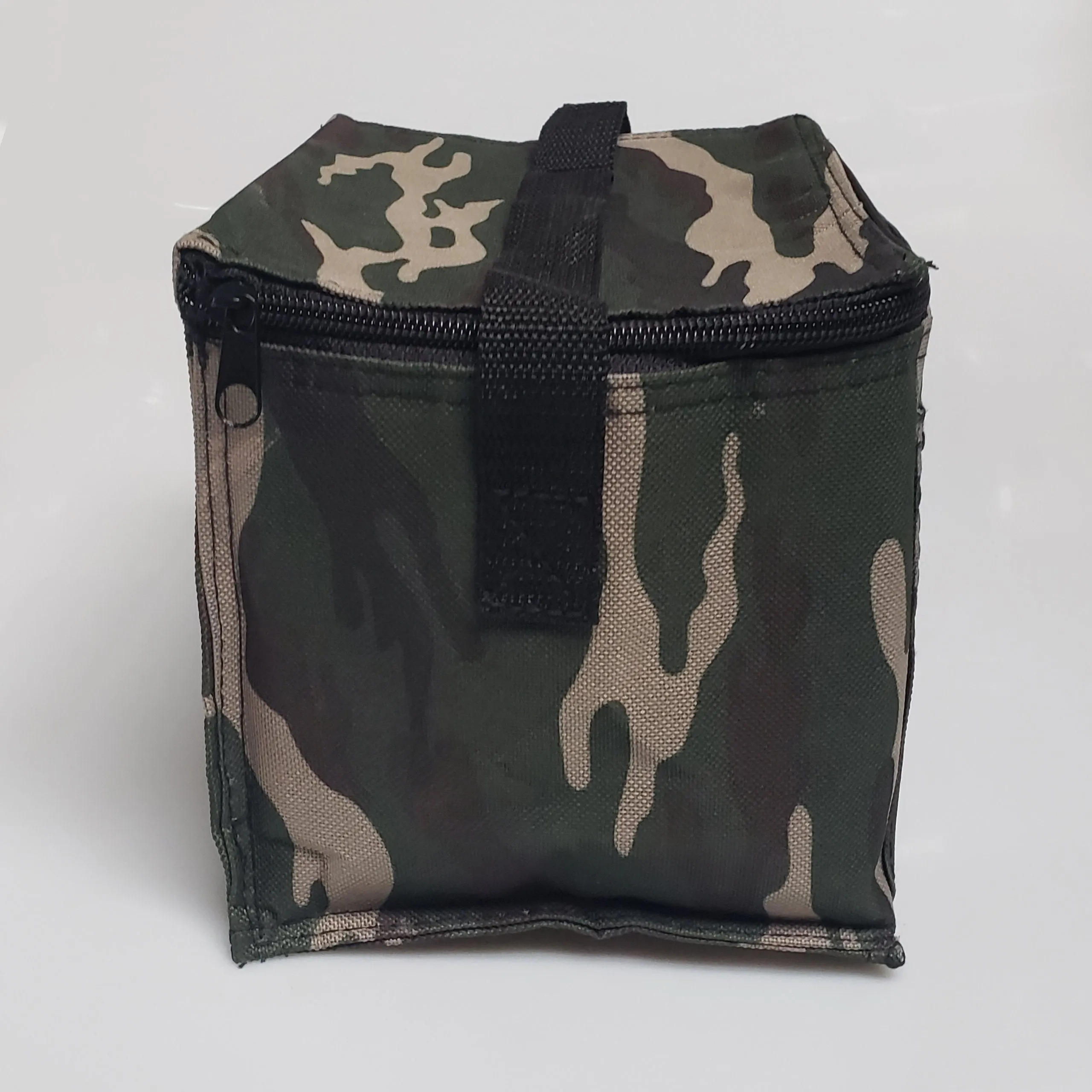 600D Polyester Camo 6 Pack Cooler