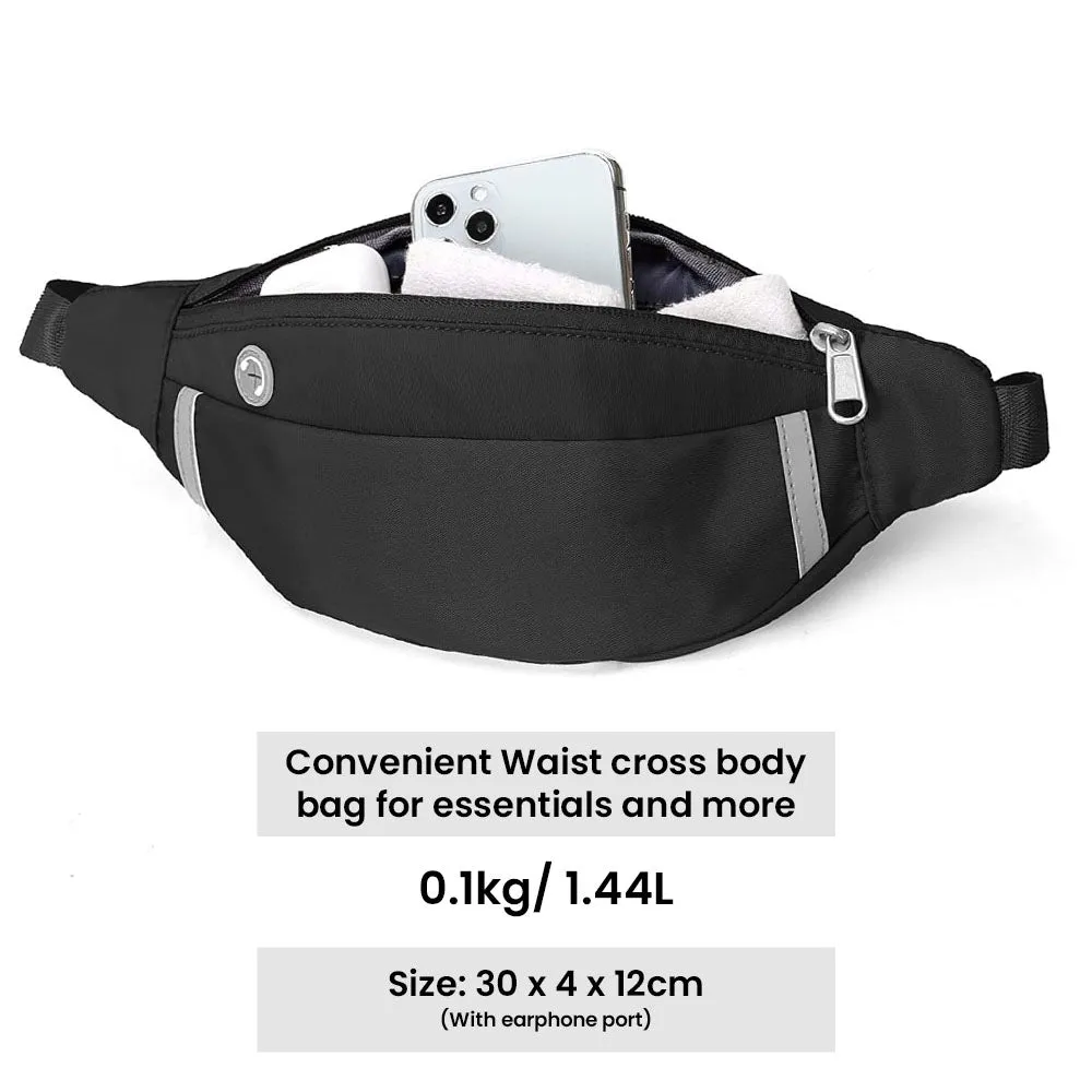 Adjustable Waist & Moon Bag | 1.44L, Polyester