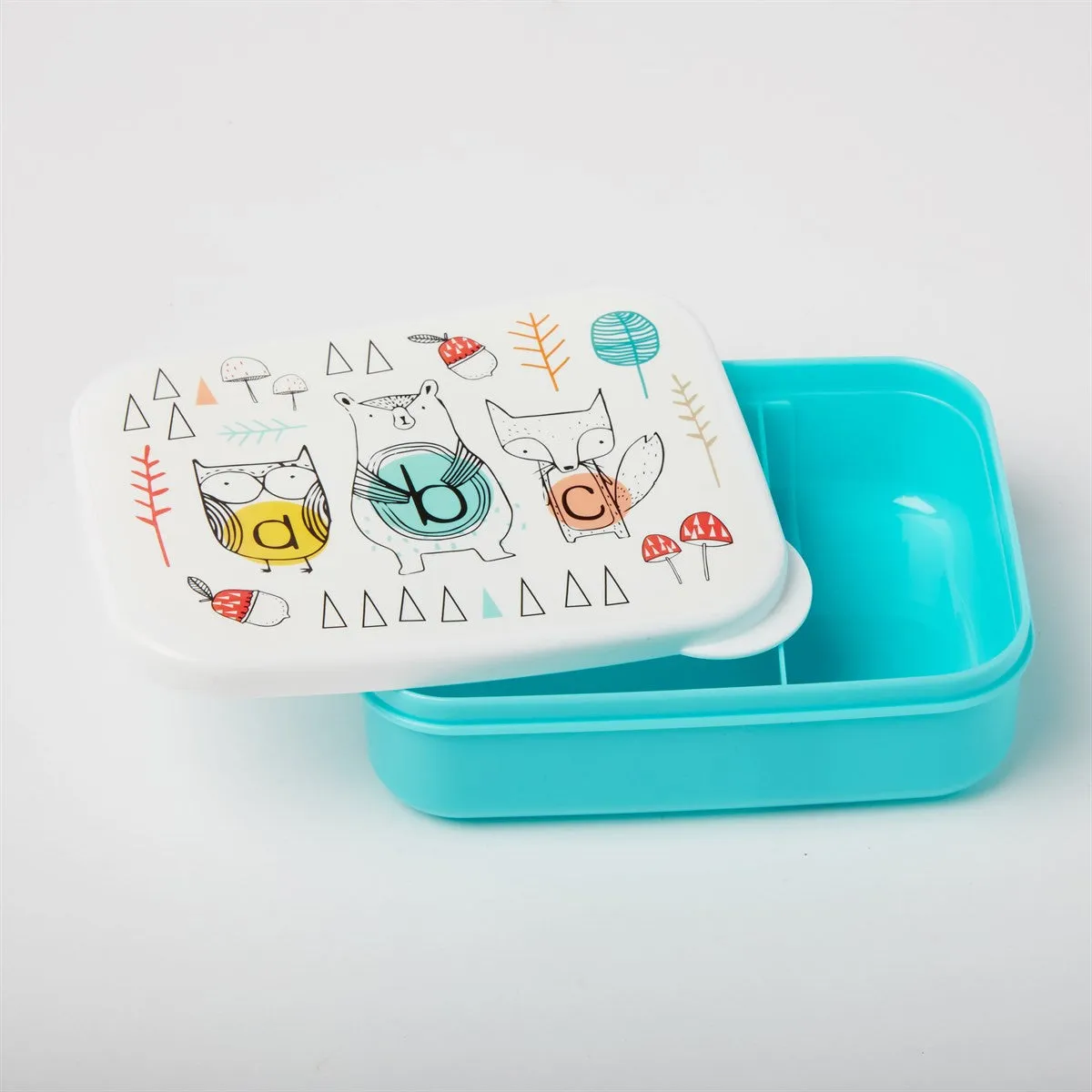 Alphabet Animals Rectangular Lunch Box