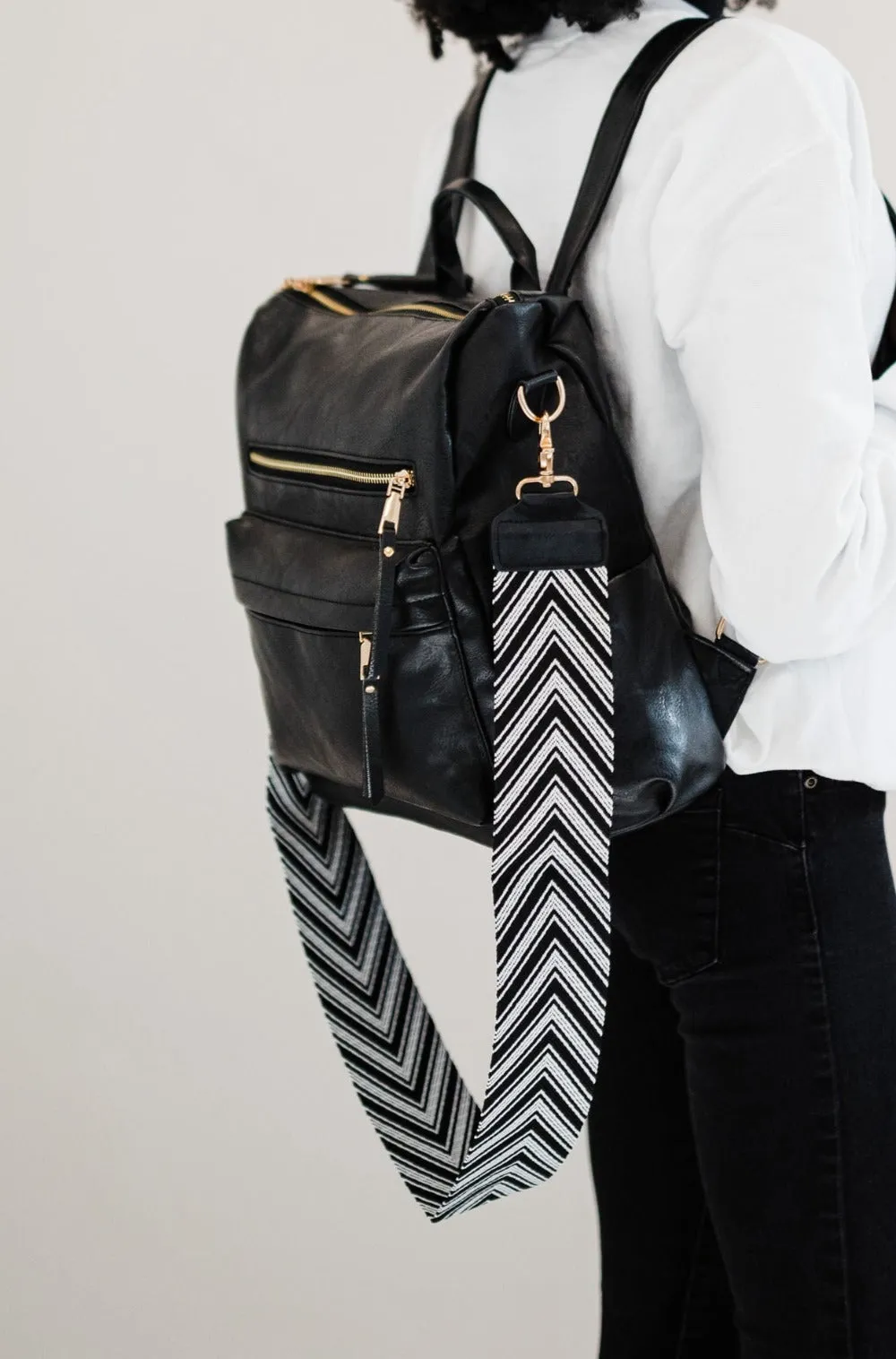 Blaire Wide Woven Bag Strap - Final Sale