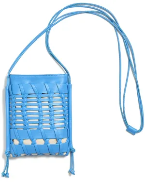 Blue Mini Trena Crossbody