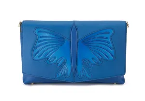 Butterfly Blue Crossbody