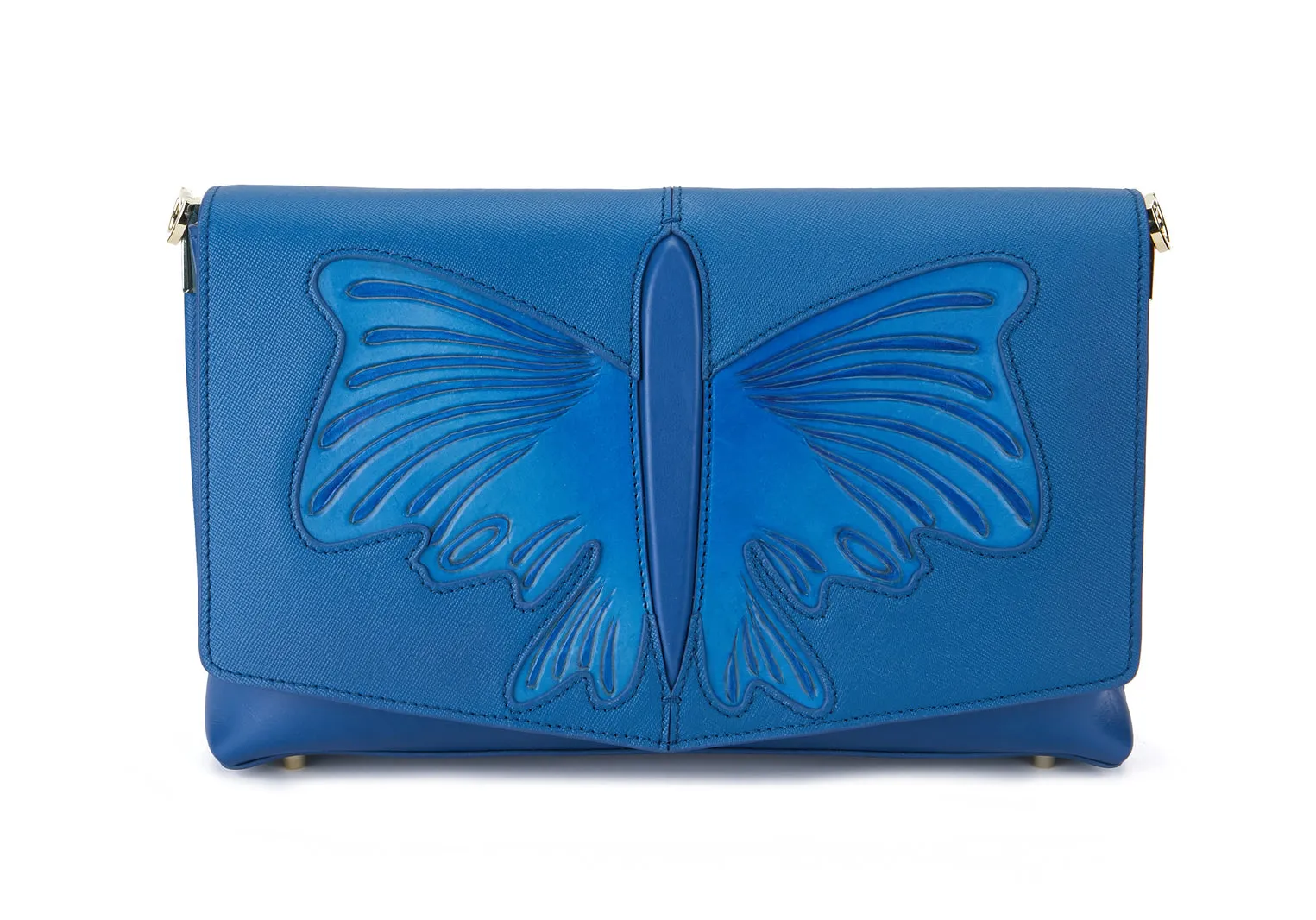 Butterfly Blue Crossbody
