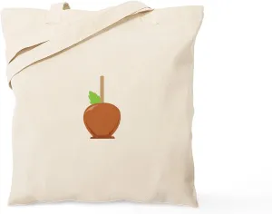 CafePress Caramel Candy Apple Tote Bag Reusable Natural Beige Canvas Shopping Bag