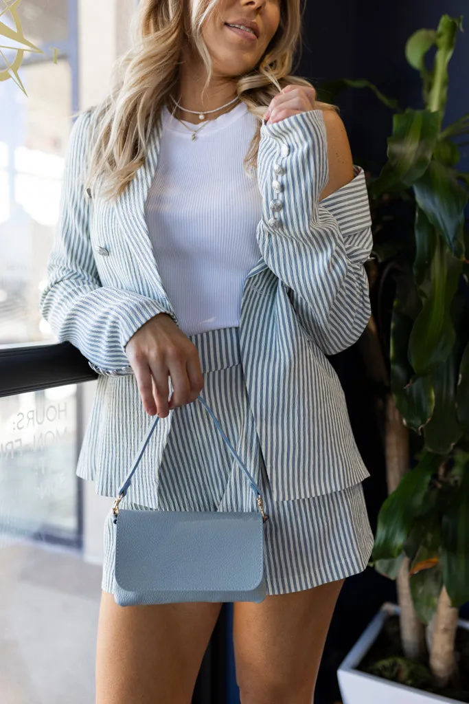 Cece Leather Crossbody/Clutch