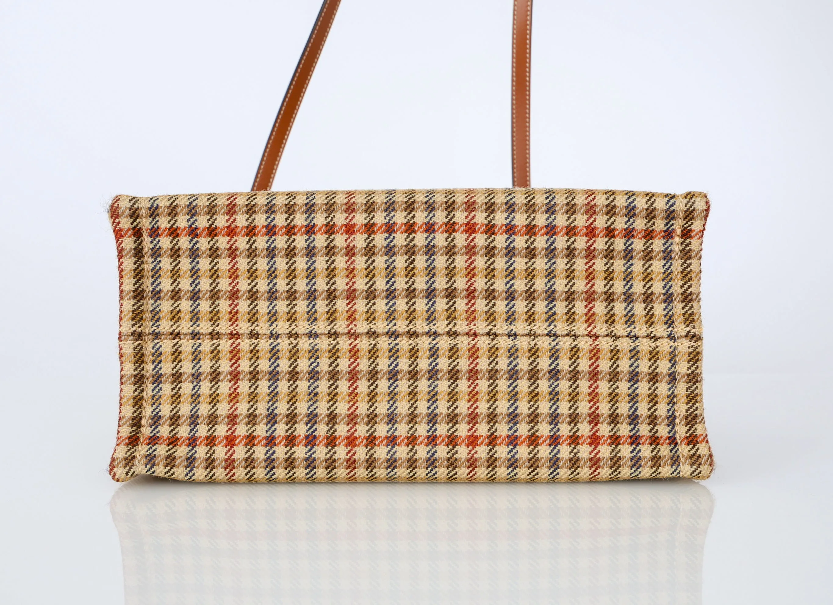 Celine Tweed Canvas Thais Mini Tote