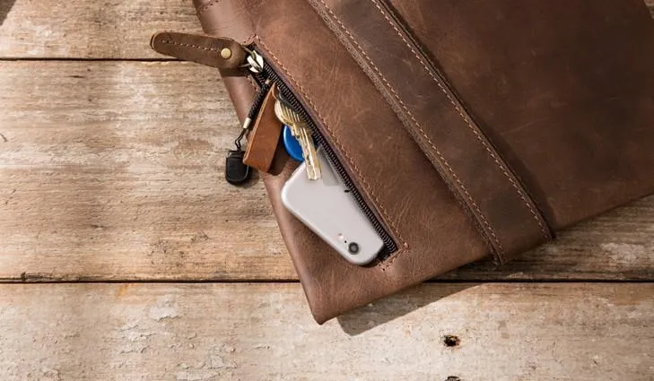 Coffee Leather Mens Cool Sling Bag Sling Shoulder Bags Sling Backpacks for men