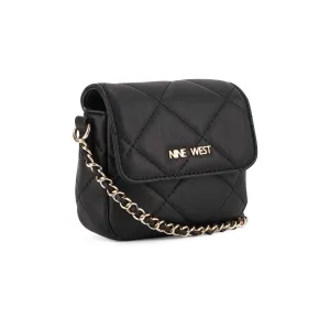 Crescent mini crossbody flap