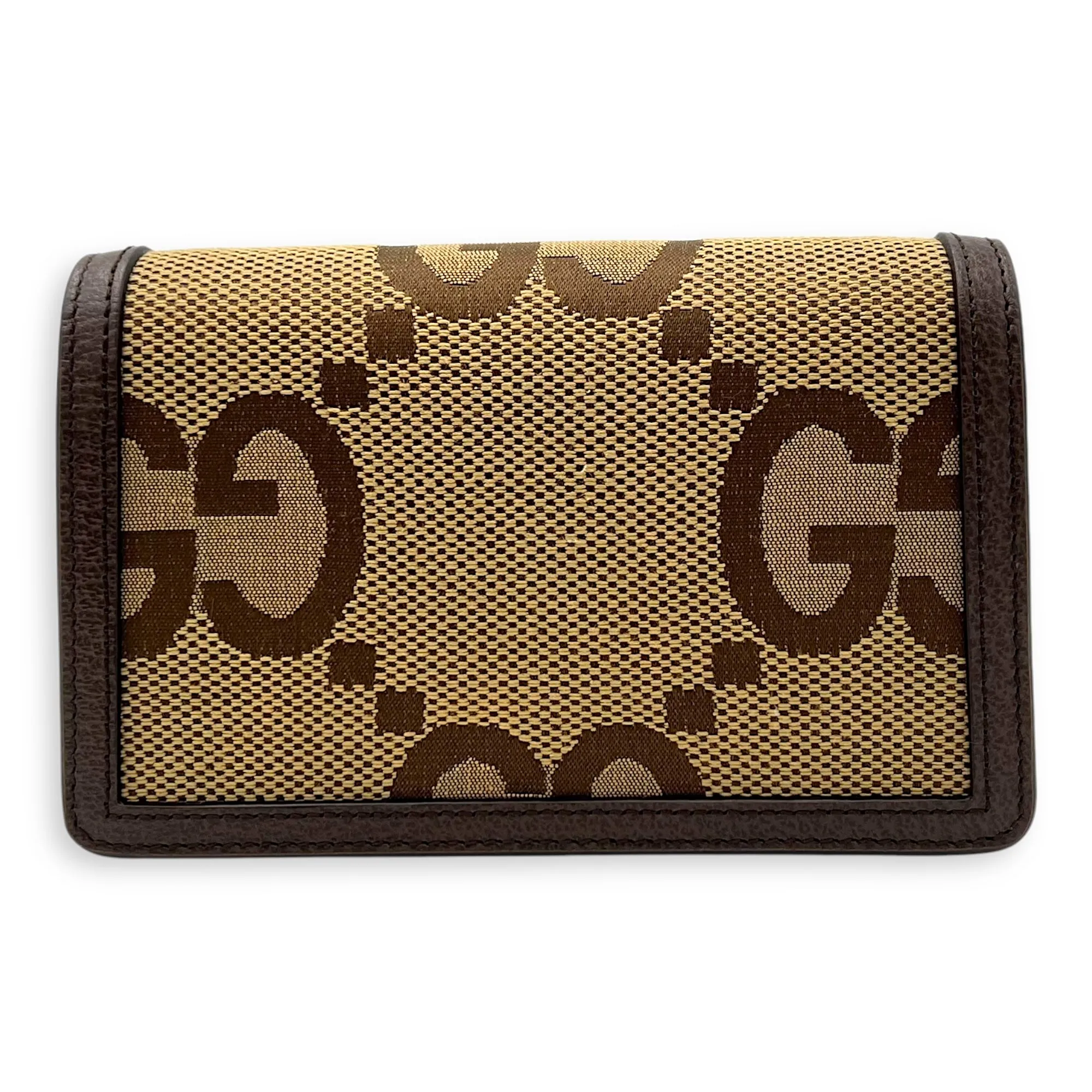 Dionysus Crossbody Bag Super Mini Brown in Canvas, Silver hardware