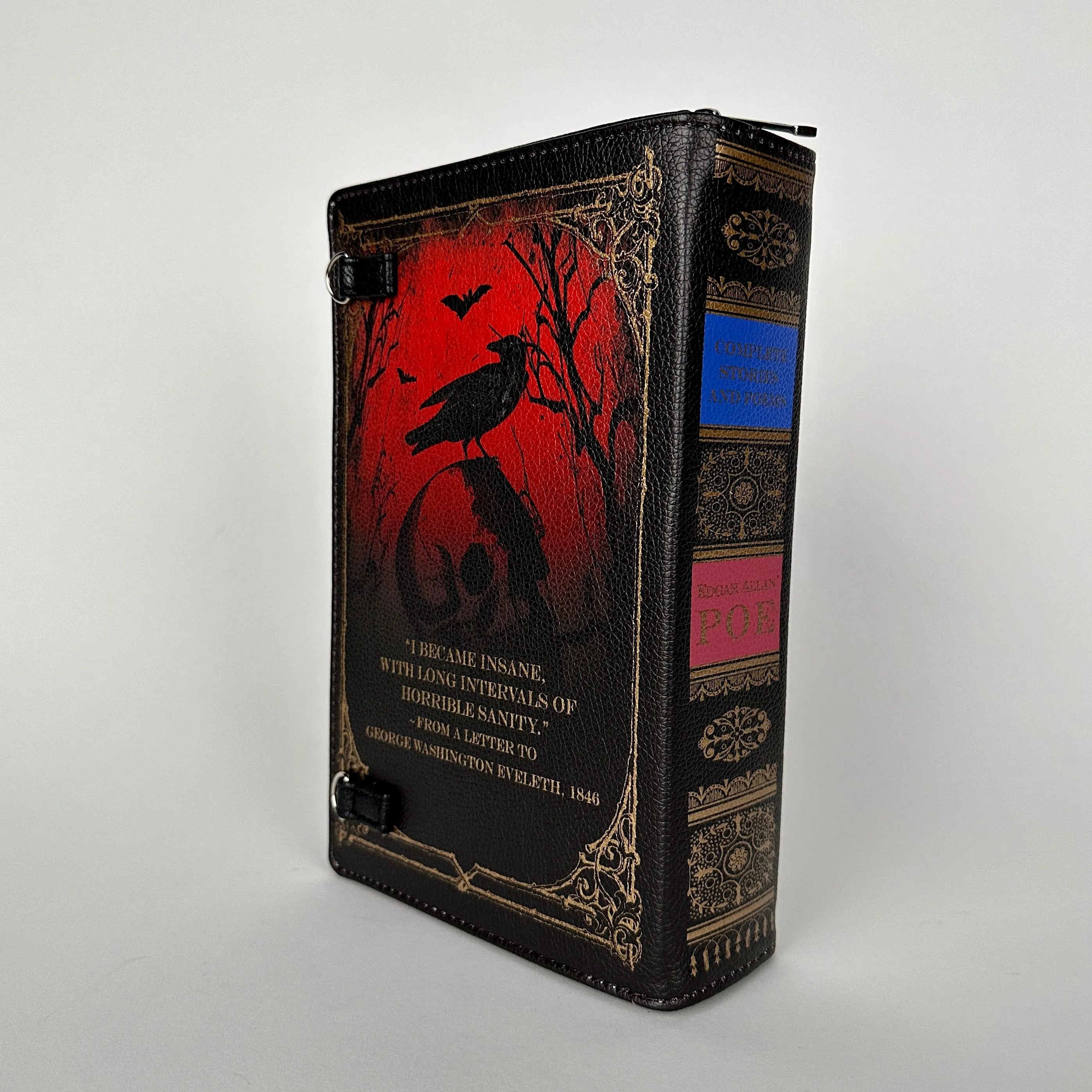 Edgar Allan Poe Convertible Book Bag