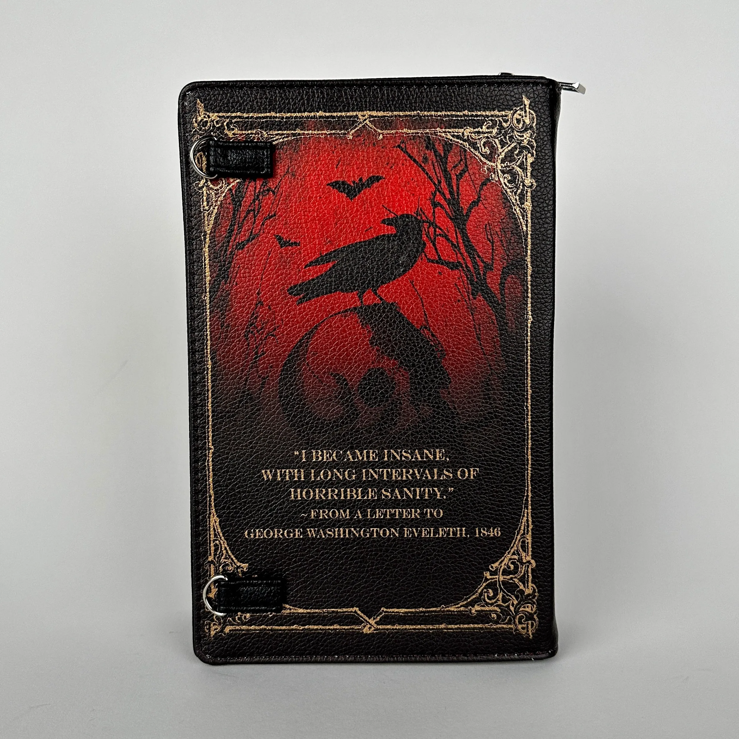 Edgar Allan Poe Convertible Book Bag