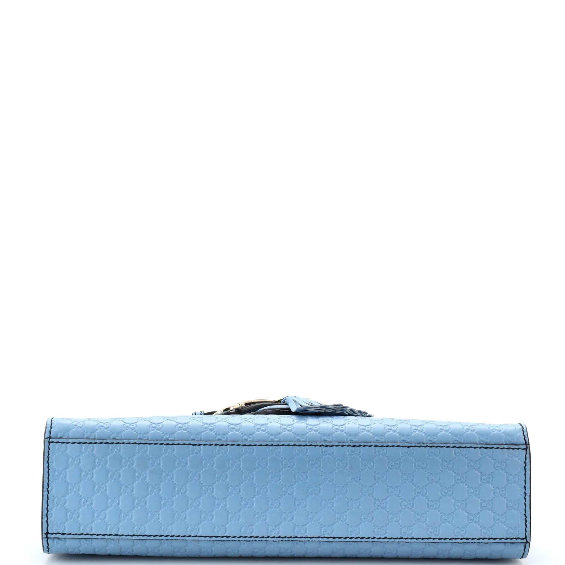 Emily Chain Flap Bag (Outlet) Microguccissima Leather Medium