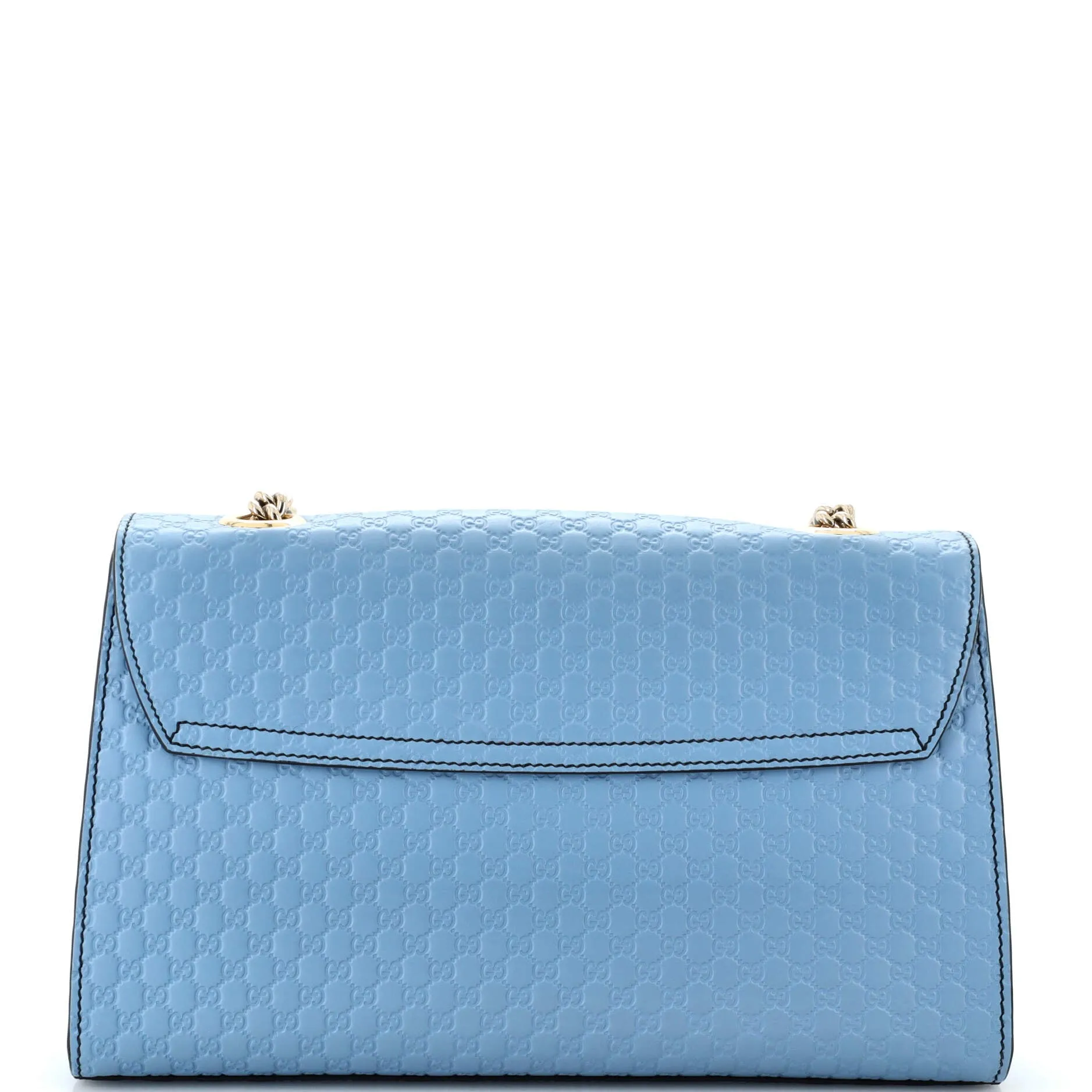 Emily Chain Flap Bag (Outlet) Microguccissima Leather Medium