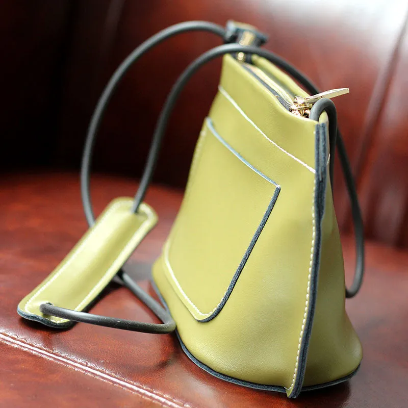 Green Womens Crossbody Leather Bags Cute Small Leather Crossbody Bags for Women