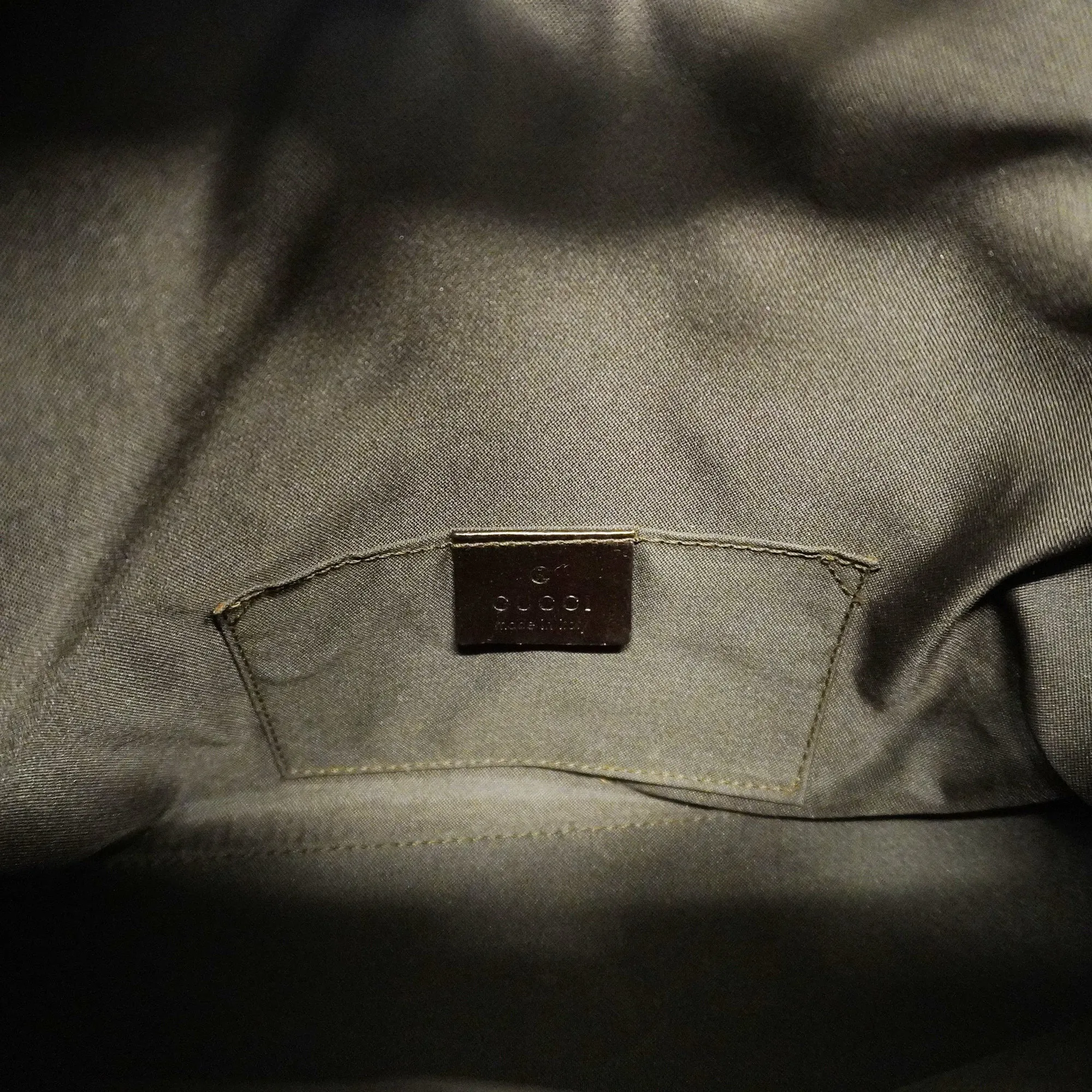 GUCCI  GG Canvas Handbag 000 0602 Women's Handbag Beige,Brown