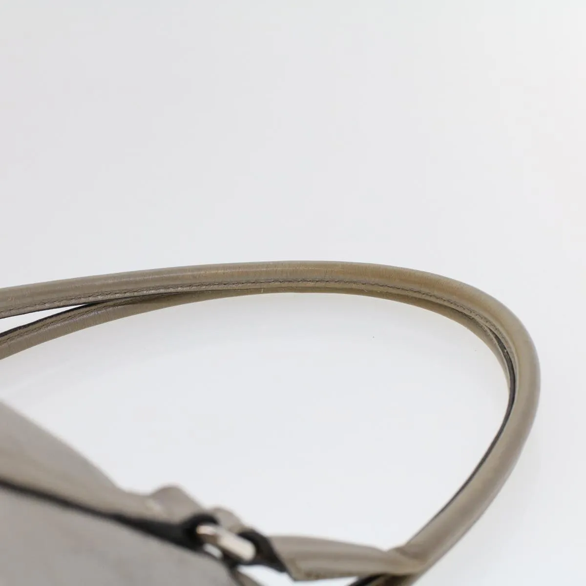 GUCCI GG Canvas Shoulder Bag Silver 197953  uy130