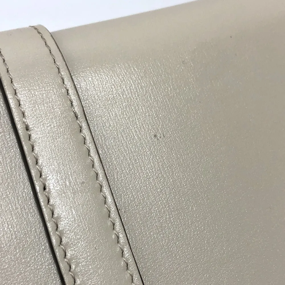 GUCCI Long Wallet Purse 652681 leather white Jackie 1961 Women Used