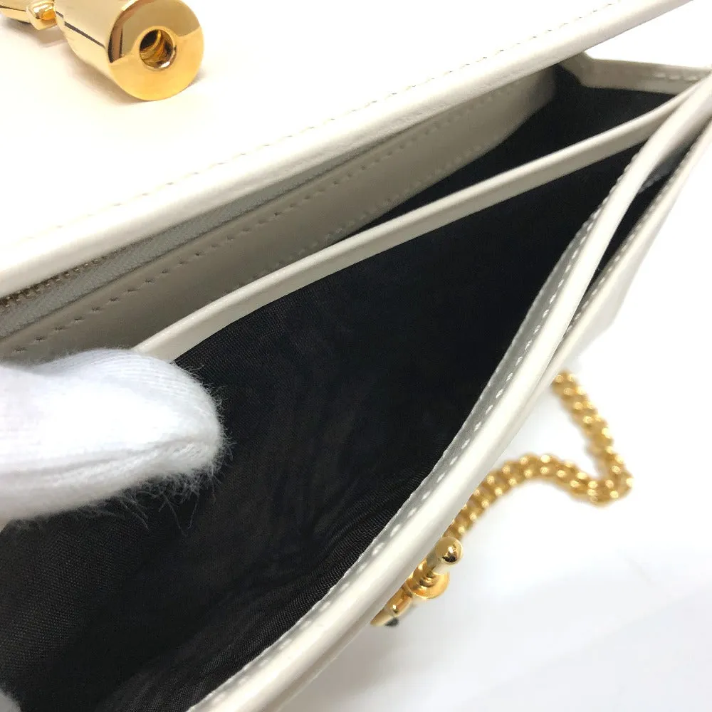 GUCCI Long Wallet Purse 652681 leather white Jackie 1961 Women Used