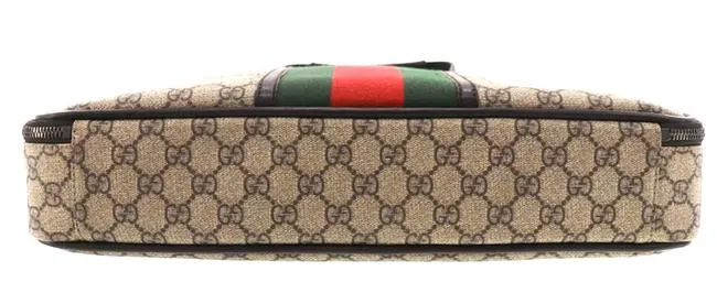 Gucci Monogram Unisex Laptop Handbag