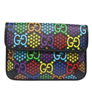 Gucci Psychedelic  Canvas Shoulder Bag ()