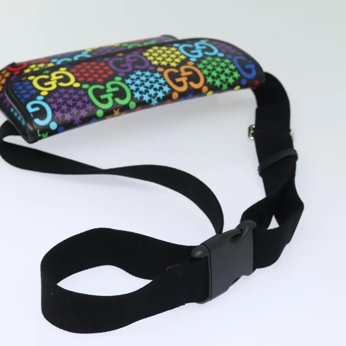 Gucci Psychedelic  Canvas Shoulder Bag ()