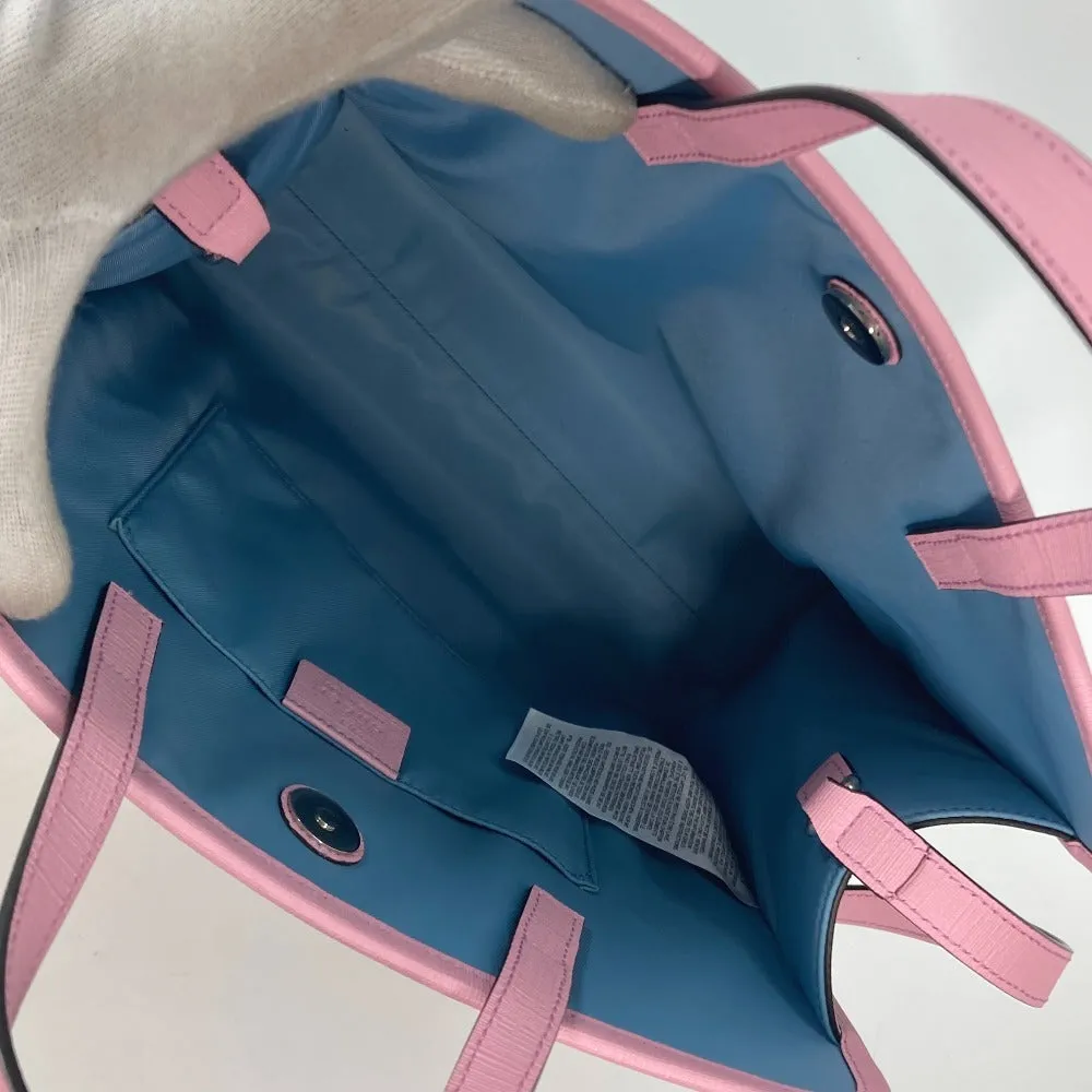 GUCCI Tote Bag 630542 GG canvas Beige x pink Children's Rabbit Yuko Higuchi