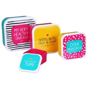 HAPPY JACKSON SET OF 4 HEALTHY SNACK BOXES