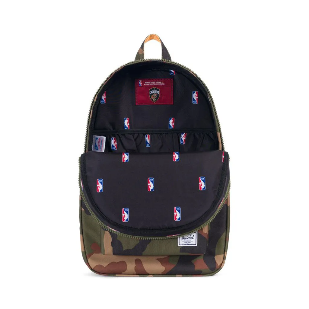 Herschel Settlement NBA Superfan Cavs Backpack - Woodland Camo