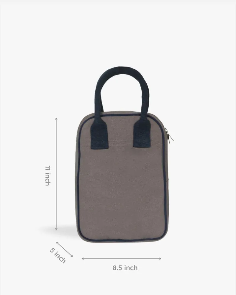 Insulated Lunch Bag - Grey