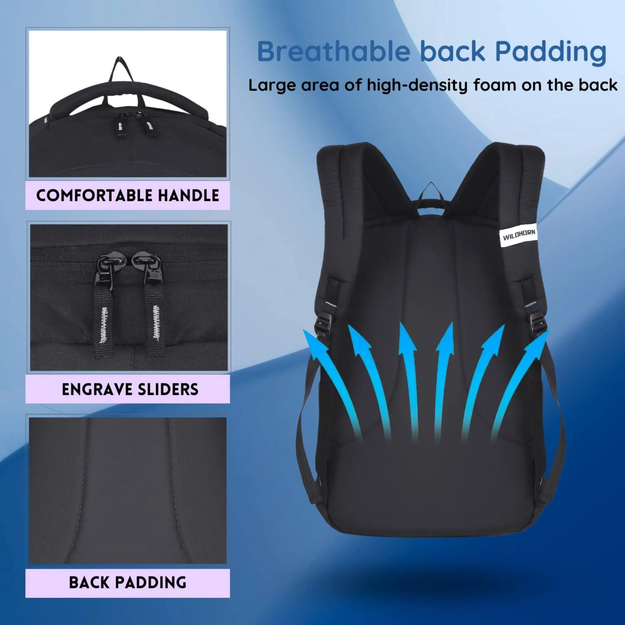 LOGRONO Laptop Backpack for Men & Women