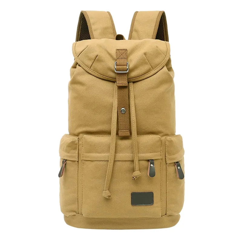 Mens Canvas Backpack Men Backpacks Large Male Mochilas Casual Schoolbag