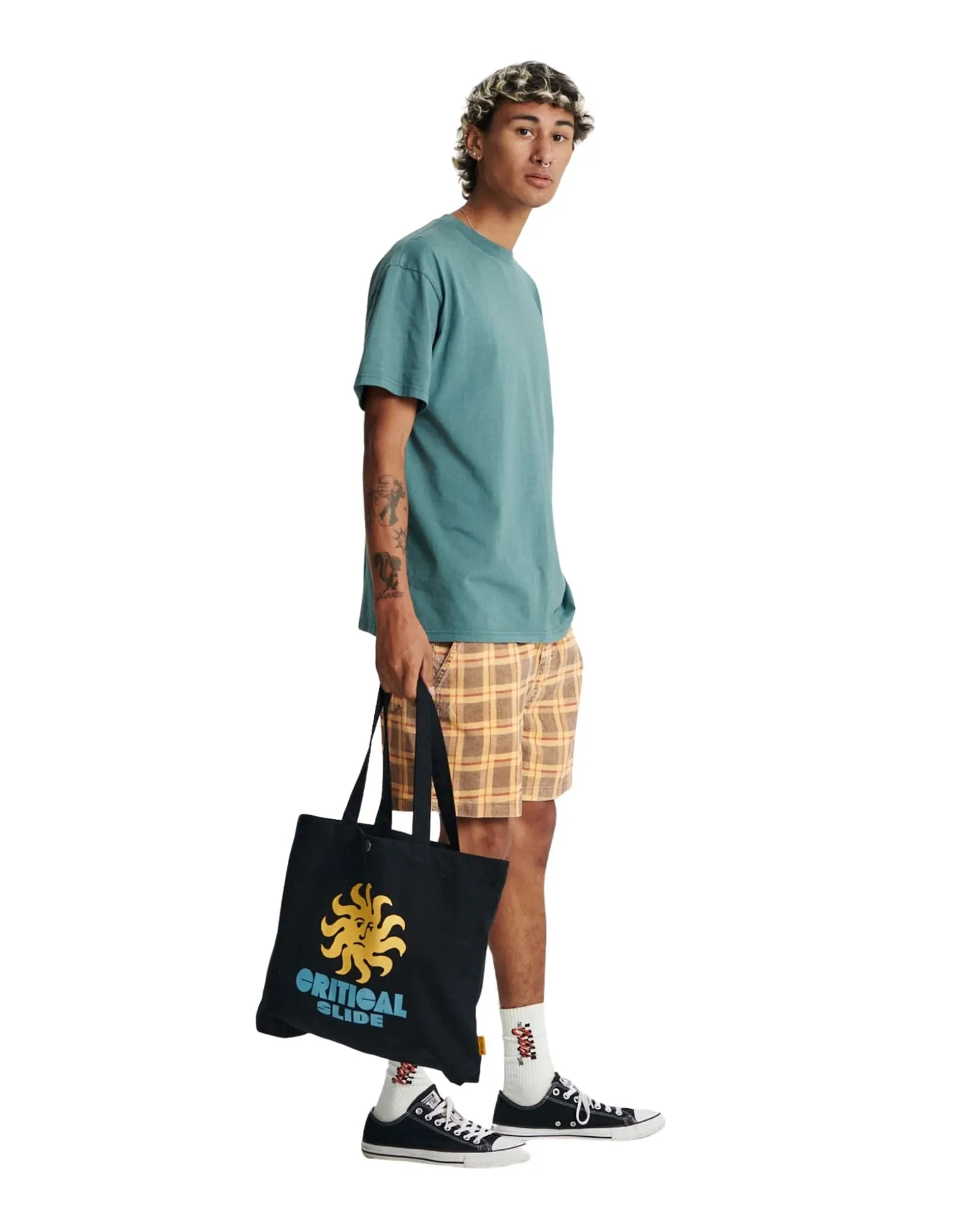Mens Morning Tote Bag - Black