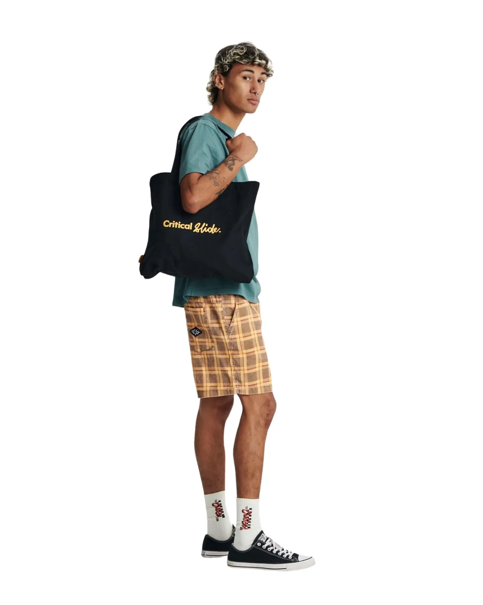 Mens Morning Tote Bag - Black