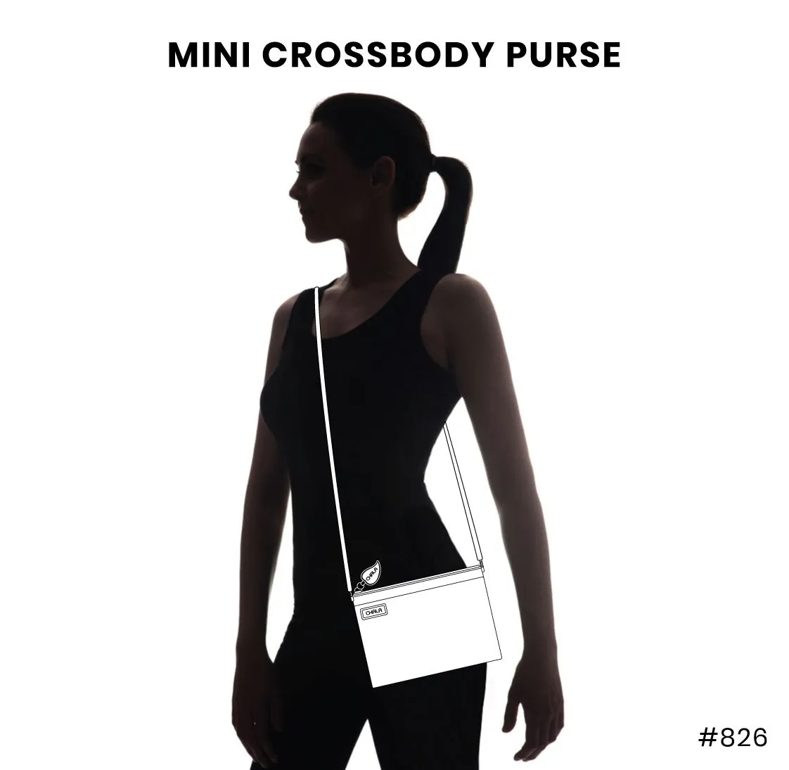 Mini Crossbody - Cow