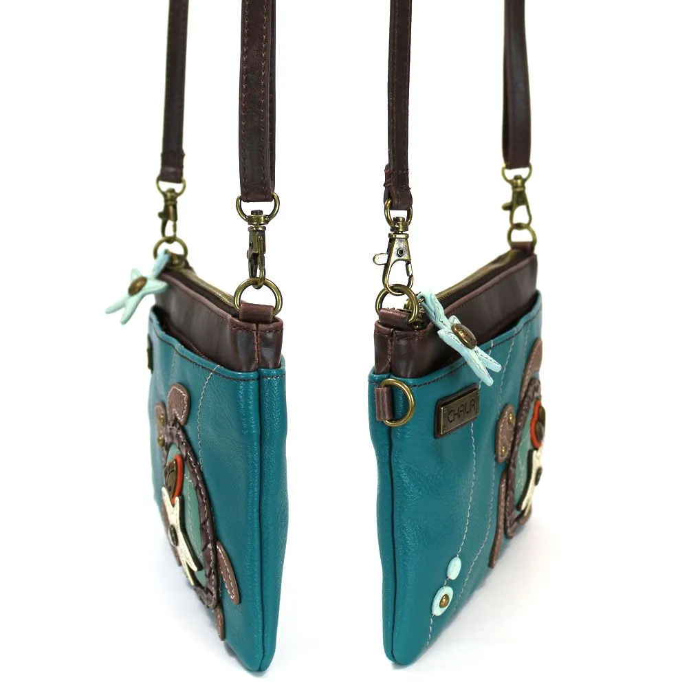 Mini Crossbody - Sea Turtle (Turquoise)