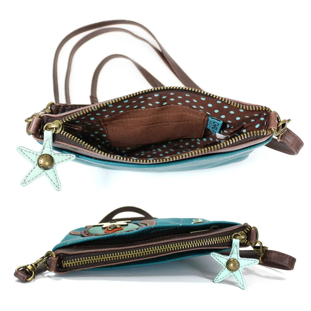 Mini Crossbody - Sea Turtle (Turquoise)