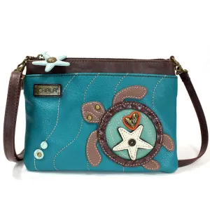 Mini Crossbody - Sea Turtle (Turquoise)
