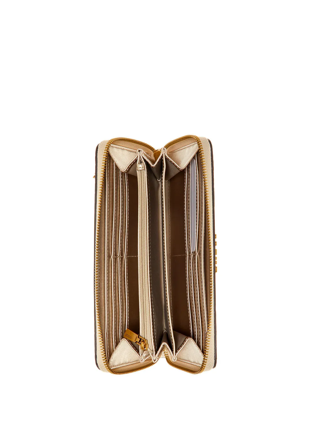 Pale Rose Croco Laurel Large Wallet