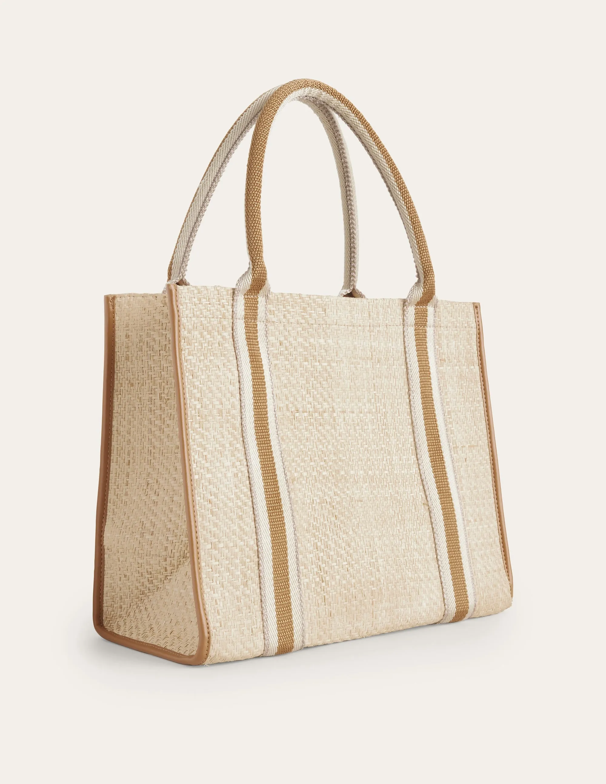 Raffia Tote Bag-Raffia