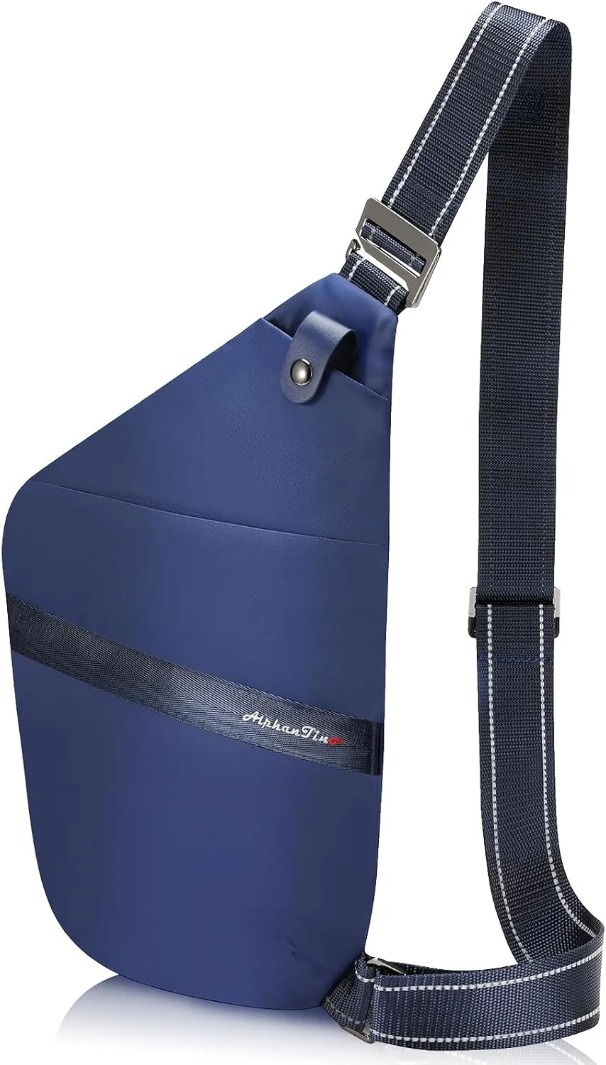 Sling Bag For Men Women Slim Anti-theft Crossbody Shoulder Daypack Lightweight Ergonomics Personal Flex Bag