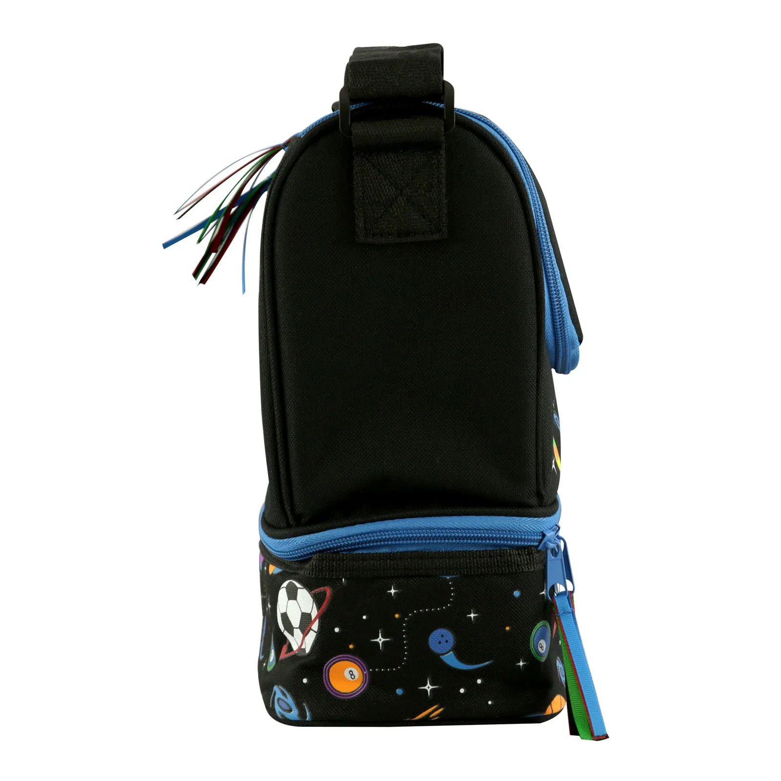 Smily Kiddos Strap Lunch Bag - Black