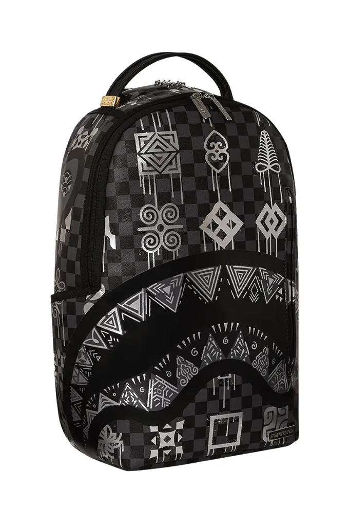 Sprayground A.I. African Intelligence Shark Glyphs DLXSV Backpack
