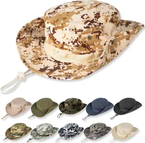 Sun Hats for Men Women Bucket Hat UPF 50  UV Protection Boonie Hat for Safari Fishing Hiking Garden Beach
