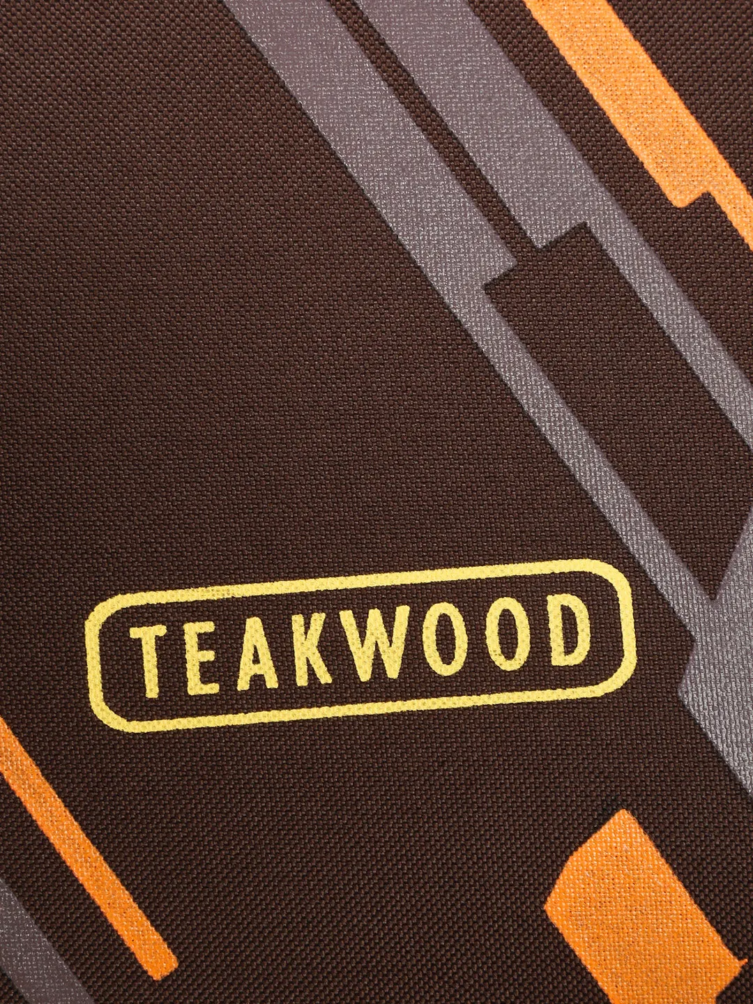 Teakwood Leather Brown Printed Medium Duffel Bag