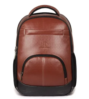 THE CLOWNFISH Fusion Series 25 litres Laptop Backpack for 14 Inch Laptops (Cinnamon)