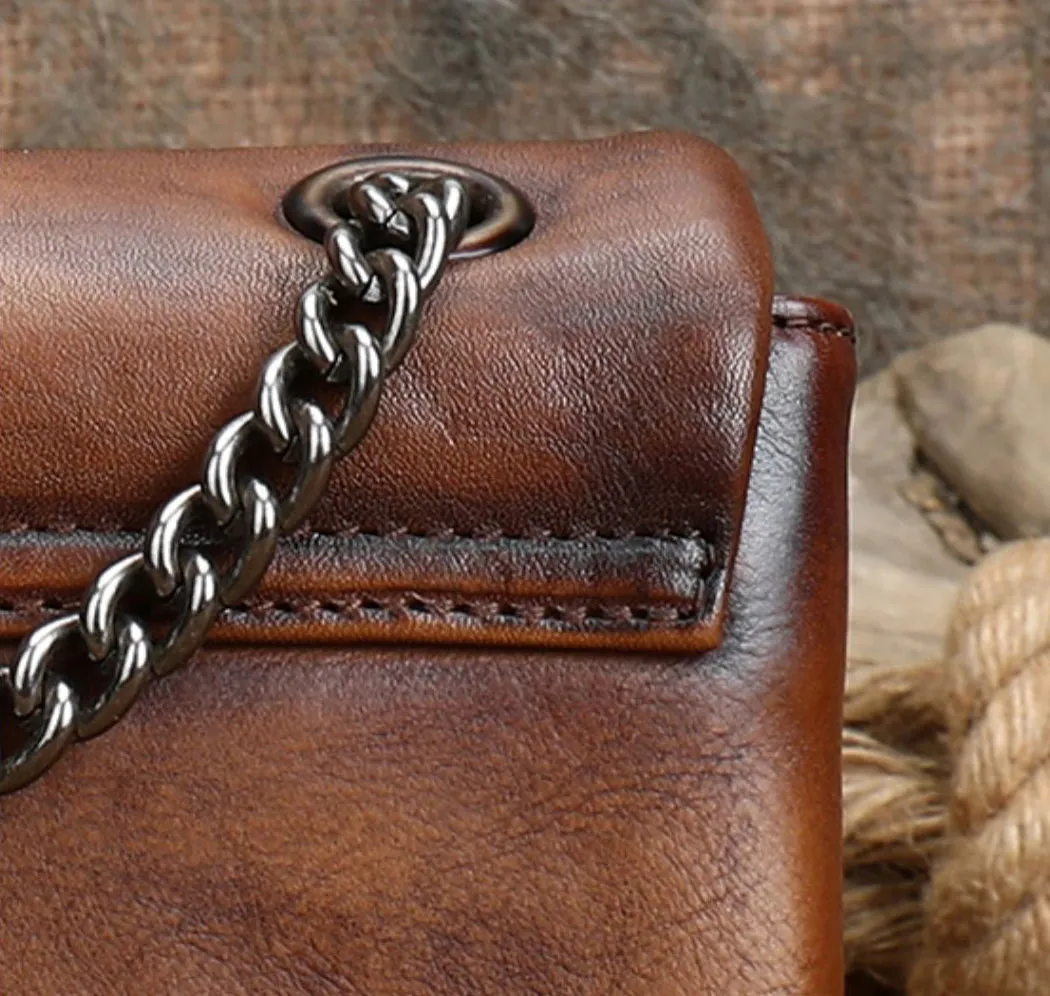 Vintage Ladies Side Bag Chain Shoulder Bag For Women