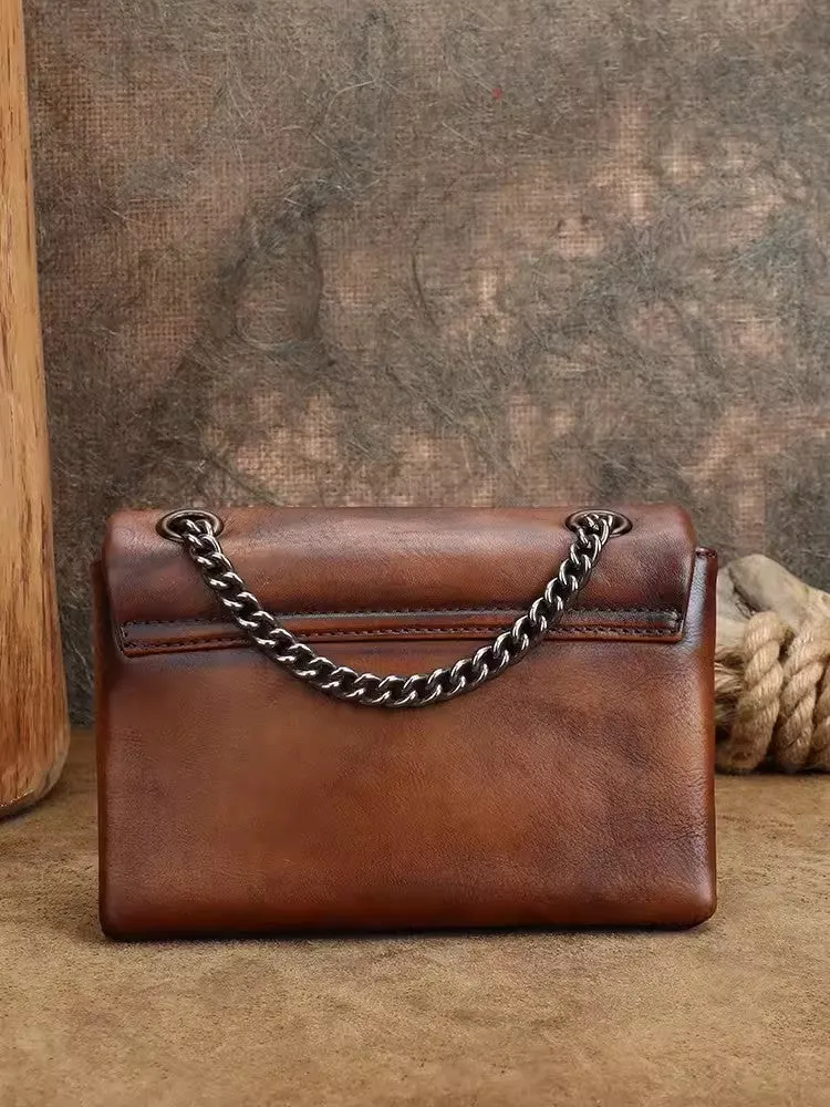 Vintage Ladies Side Bag Chain Shoulder Bag For Women