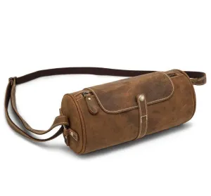 Vintage Leather Crossbody Womens Small Handbag