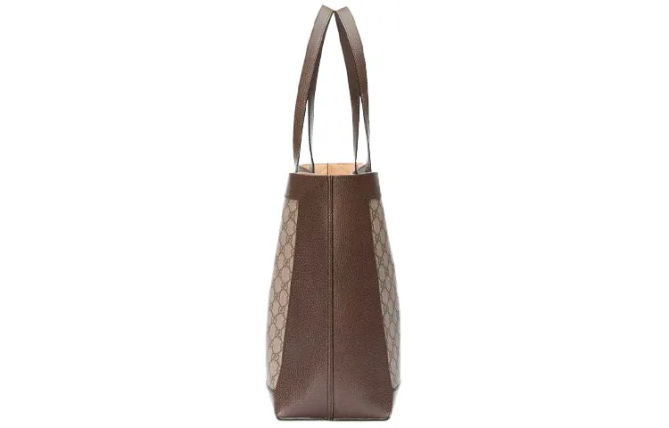 (WMNS) GUCCI Ophidia Series Pattern GGSingle Shoulder Bag Brown 547947-9VE1C-8685