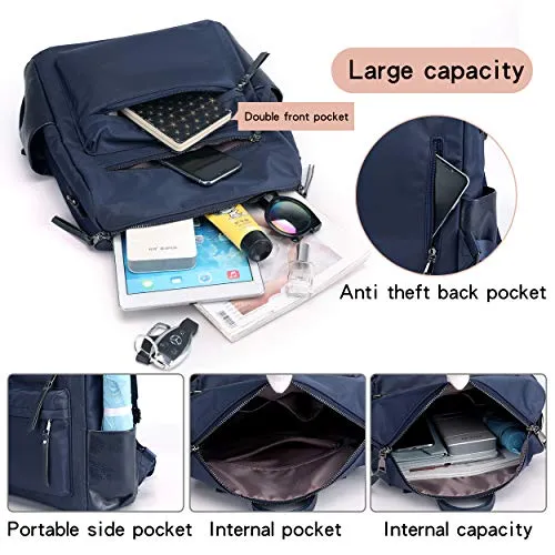 Women's Fashion Backpack Purses Multipurpose Design Convertible Satchel Handbags and Shoulder Bag PU Leather Travel bag
